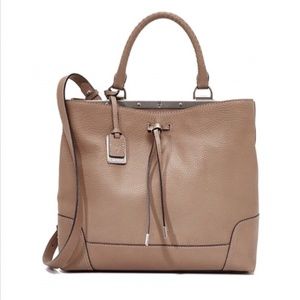 Frye Tan Leather Shoulder Bag